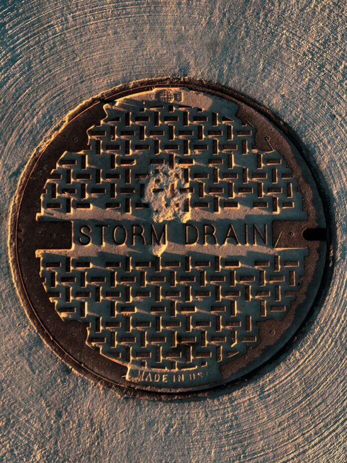 black and brown round metal